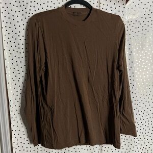 Skims Brown Long Sleeve Shirt